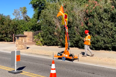 AFAD, AFAD, Automated Flagger Assistance Device