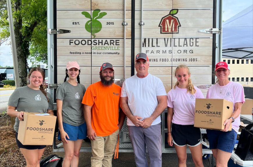 Mill Village FoodShare Partnership Greenville