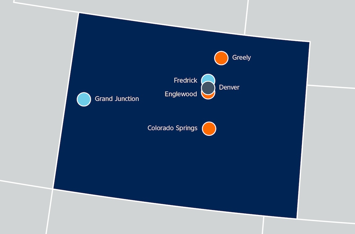 Map Colorado Locks Raising the Bar in Colorado | AWP Safety
