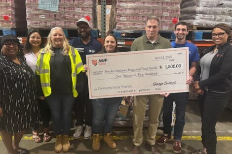 Fredricksburg Regional Food Bank - AWP Safety Community Giving