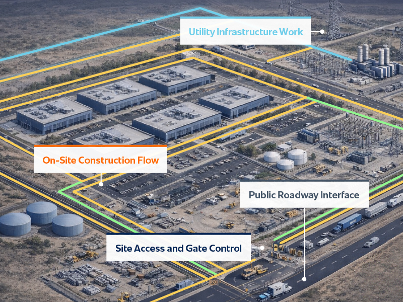 Data Center Campus Traffic Management